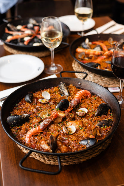 Menu Paella et Tapas chez Season